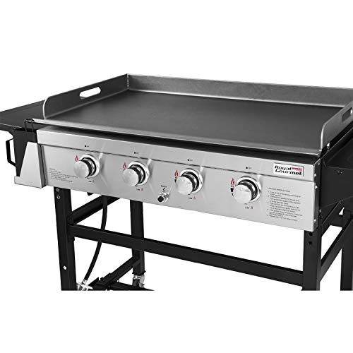 Royal Gourmet GB4001 4Burner Propane Gas Grill Griddle Outdoor Flat