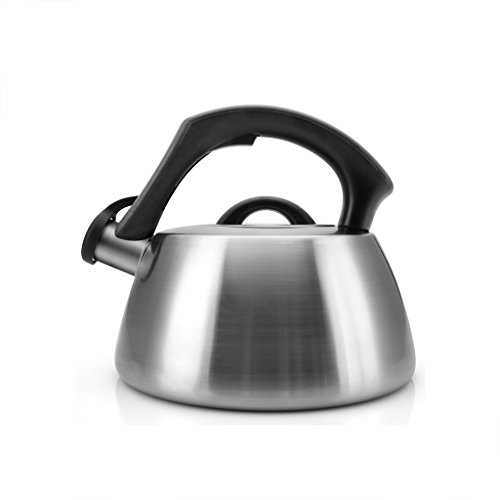 NUBAOGY 304 Stainless Steel Kettle Gas Gas Induction Cooker Universal Whistle Household Kettle 3L