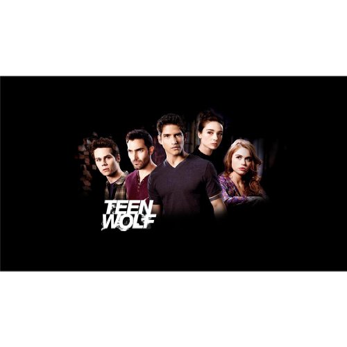 Teen Wolf Poster by Silk Printing # Size about (62cm x 35cm, 25inch x 14inch) # Unique Gift # 734641
