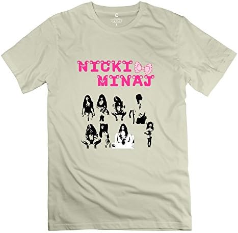 Men Nicki Minaj Custom Cool Natural T Shirt By RRG2G