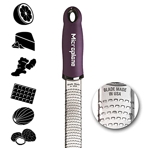Microplane Premium Classic Series Zester Grater Eggplant Purple