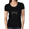 Nerdo Bike Heartbeat dames t-shirt