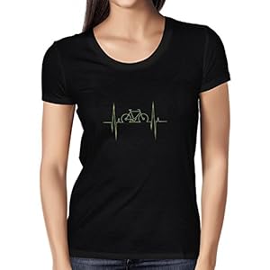 Nerdo Bike Heartbeat dames t-shirt