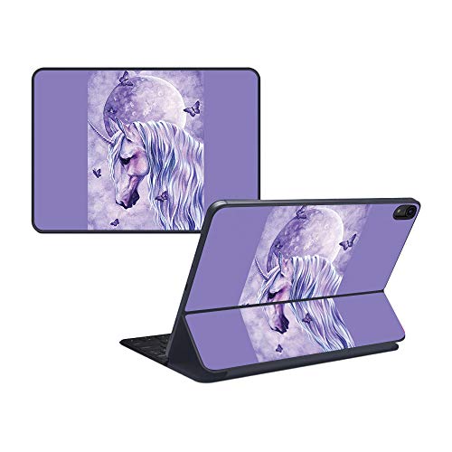 MightySkins Skin Compatible with Apple iPad Pro Smart Keyboard 12.9" (2018) - M…