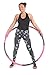 Balance 1 Weighted Slim & Exercise Hoop 3 lb (Dia. 40 inch) Large, 8-Segmented, Fuchsia