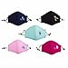 Ligart Kids Anti Pollution Mask with Activated Carbon Filters Dust Mask Filtration Exhaust Gas Anti Pollen Allergy PM2.5 Air Filter Mask for Outdoor Activities