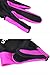 MIFULGOO Man Woman Elastic 3 Fingers Gloves for Billiard Shooters Carom Pool Snooker Cue Sport - Wear on The Right or Left Hand (Black Gray, L)