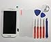 KNONEW Commonly for Samsung Galaxy S3 i9300 i9305 i535 T999 i747 Full LCD Display+Touch Screen Digitizer Assembly Replacement Tools (White)（Resolution 1280x720）