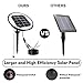 ECOWHO Solar Landscape Lights, 2 in 1 LED Landscape Lighting Outdoor Spotlights Auto On/Off for Garden Patio Yard Pathway (Warm White)