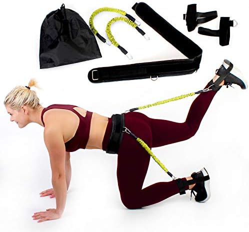 Booty Resistance Bands for Legs and Butt. Butt Lifter, Firm and Sculpt Perfect Bikini Booty. Booty Resistance Bands Designed for Beginners to Workout Lower Body