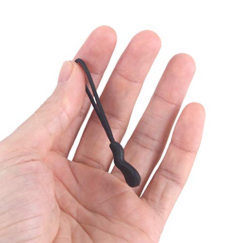 Z Zicome Zipper Pulls for Backpacks, Luggage and Jackets, Set of 12, Black - Thumbnail 2