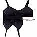 Daisity Womens Seamless Sleep Nursing Bra For Breastfeeding Clip Down Maternity Bras Pack Of 3 Color Black Size XXL