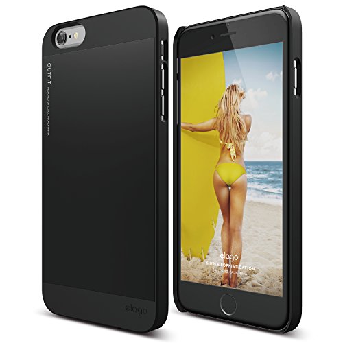 elago [Outift][Black] - [Premium Hybrid Construction][Dual Toned][Spark Design Award] - for iPhone 6/6S Plus