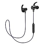 TaoTronics Bluetooth Headphones, TaoTronics Bluetooth 4.1 Wireless Headphones Stereo Sports Earbuds - Sweatproof In-Ear Headsets (aptX, CVC 6.0 Noise-Cancelling)