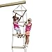 Cargo Climbing Net, Triangle Rope Ladder and Disc Swing Bundle - Attachments for Outdoor Swing Sets, Backyard Play Sets, Playhouses, etc.