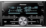 Pioneer MVH-S600BS Double Din Digital Media Receiver with Enhanced Audio Functions, Improved Pioneer ARC App Compatibility, MIXTRAX, Built in Bluetooth, and SiriusXM Ready