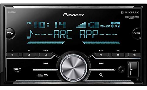 Pioneer MVH-S600BS Double Din Digital Media Receiver with Enhanced Audio Functions, Improved Pioneer ARC App Compatibility, MIXTRAX, Built in Bluetooth, and SiriusXM Ready