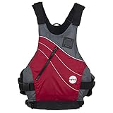 NRS Vapor Adult Large X-Large PFD Type III Boating Kayak Life Jacket Vest, Red