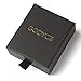 Godyce Superman Rings for Men Women Stainless Steel Silver Size 10 8mm Wide Jewelry