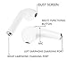 KUPPET Bluetooth Headphones, Wireless Earbuds Stereo Earphone Cordless Sport Headsets iPhone 8/7/7 Plus/6S/6S Plus Samsung Galaxy S7/S8/S8 Plus - White