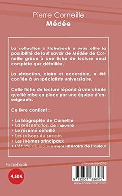 Fiche De Lecture Medee De Corneille Analyse Litteraire De Reference Et Resume Complet By Corneille Pierre Amazon Ae