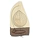 BullStar Patio Hanging Chair Cover Waterproof Wicker Egg Swing Chair Covers with Zipper Heavy Duty Oxford Outdoor Furniture Protector, 75 Inch HX45 Inch D