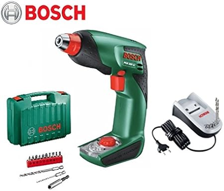 Visseuse Tournevis A Batterie 10 8 V Lithium Complet D Embouts Bosch Psr 300 Li Amazon Fr Bricolage