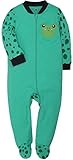 Baby 2-Way Zip Front Long Sleeve Footed Sleeper Pajamas (Frog, 18-24)