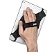 HELO Tabletstrap 360 | Nylon Fully Rotating Security Hand Strap Holder for Android and iPad Full Sized Tablets | Bonus Loop Sets to Customize Grip with Cases or Alone