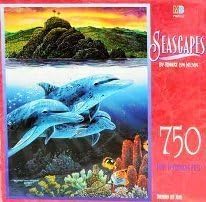 Dolphins Off Alau Puzzle by Seascapes