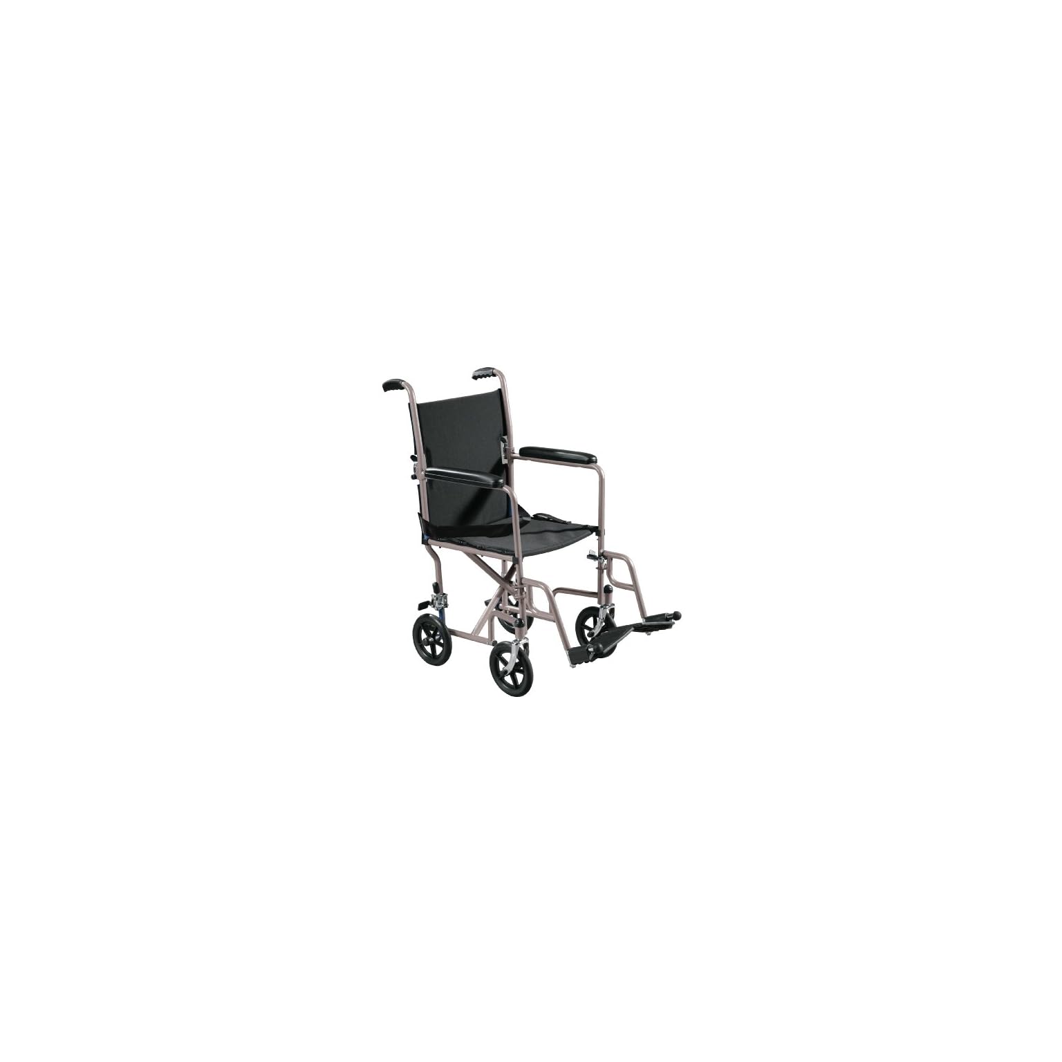 Drive Medical 1239RD Foldable Rollator Walker with Seat, Red Mobility