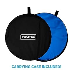 Fovitec Gray and Chroma Key Blue Muslin Pop-Up