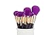 Jessup 15pcs Purple/Darkviolet Makeup Brushes Set Powder Foundation Eyeshadow Eyeliner Lip Contour Concealer Smudge Brush Tool T114