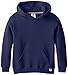 Russell Athletic Boys Dri-Power Fleece and Sweatshirts Hoodie, Hoodie - Navy, Large US