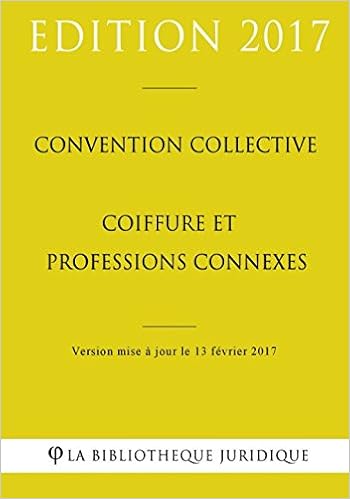 Convention Collective Coiffure Et Professions Connexes