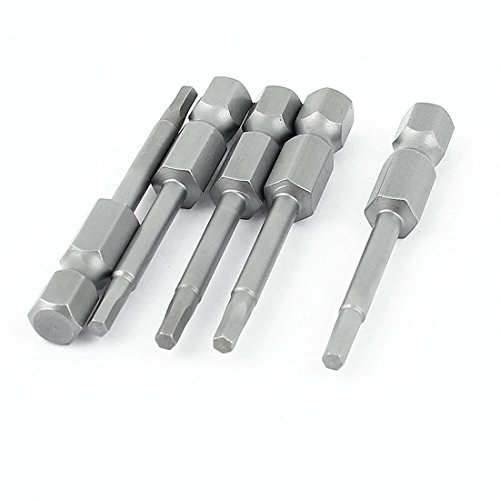 Click Here to See More Images 5pcs Magnetic Screwdriver Drivers Drills 2.5mm Magnetic Tip Hex Socket