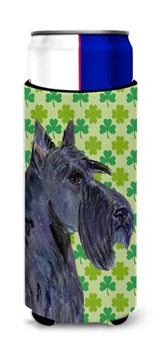 Scottish Terrier St. Patrick's Day Shamrock Portrait Ultra Beverage Insulators…