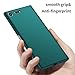 Sony Xperia XZ Premium Case, Almiao [Ultra-Thin] Minimalist Slim Protective Phone Case Back Cover for Sony Xperia XZ Premium 2017 (Gravel Green)