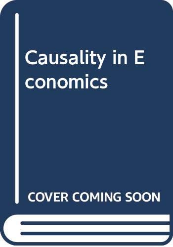 Causality In Economics Hicks John 9780631124214 Amazon Com Books