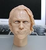| Custom Joker 1/6 Blank Head Sculpt Heath Ledger Rolling Eye DX11 Hot Toys Body /item# G4W8B-48Q7265