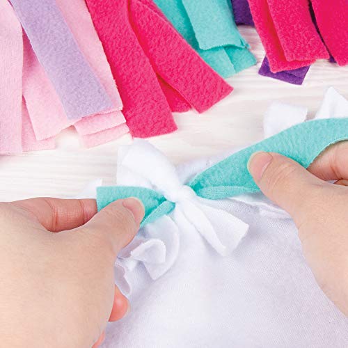 Make It Real DIY Glowing Unicorn Pillow DIY Arts and Crafts Kit for