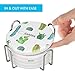 Iziusy 2-Piece Stainless Steel Coaster Holder: Fits Round and Square Coasters, Holds 4 to 7