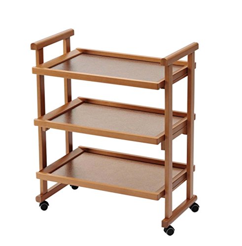 Arredamenti Italia AR_IT- 3310 GREGORY serving - decorating trolley finishing cherry wood. by Arredamenti Italia