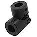 uxcell 12mm x 24mm x 51mm Rotatable Motor Shaft Metal Universal Joint