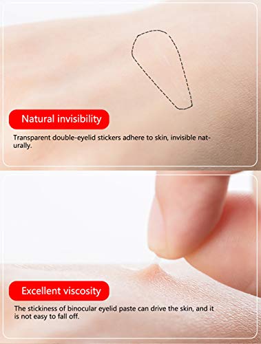 image for Cayanmydery 2 Packs/480 PCS Invisible One-sided Sticky Double Eyelid T