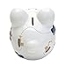 Child to Cherish Ceramic Piggy Bank for Boys, Construction Trucks, White