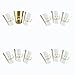 Bachelorette Party Cups:(12 Pack) I Said Yaaas! / She Said Yaaas! Style Plastic Cup Set for Weddings, Bridal Showers, Engagement Party Decoration & Bride to be Gift.(16 oz. White & Metallic Gold).