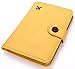 Zoppen Passport Holder Cover Wallet for Women Rfid Blocking Travel Wallet Id Card Case (#4 Mustard Yellow)