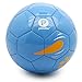 PP PICADOR Toddler Soccer Ball Toy Cute Cartoon TPU Soccer Toy Gift with Pump (Blue Dog, Size 1)