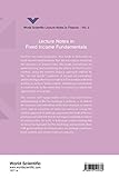 Image de Lecture Notes in Fixed Income Fundamentals (World Scientific Lecture Notes in Finance)
